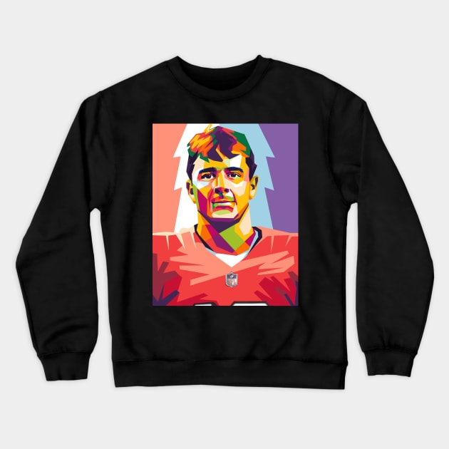 brock purdy Crewneck Sweatshirt by cool pop art house